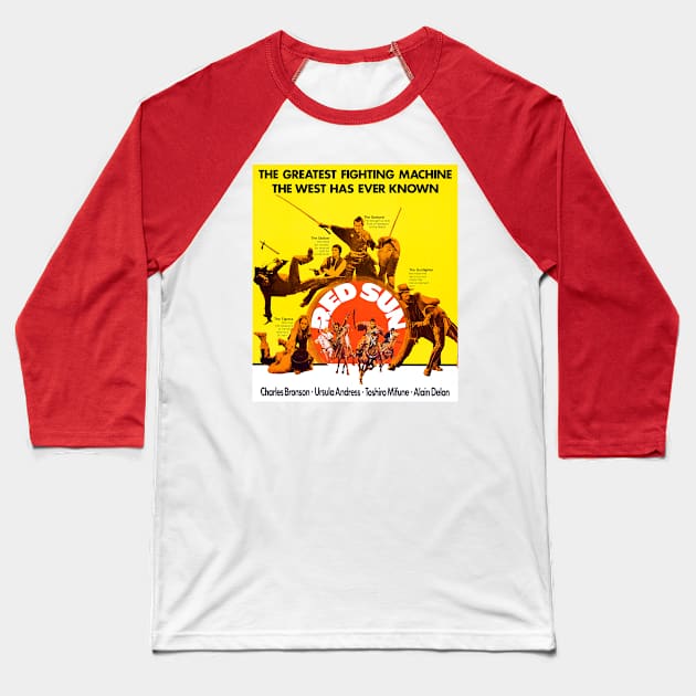 RED SUN Baseball T-Shirt by Scum & Villainy